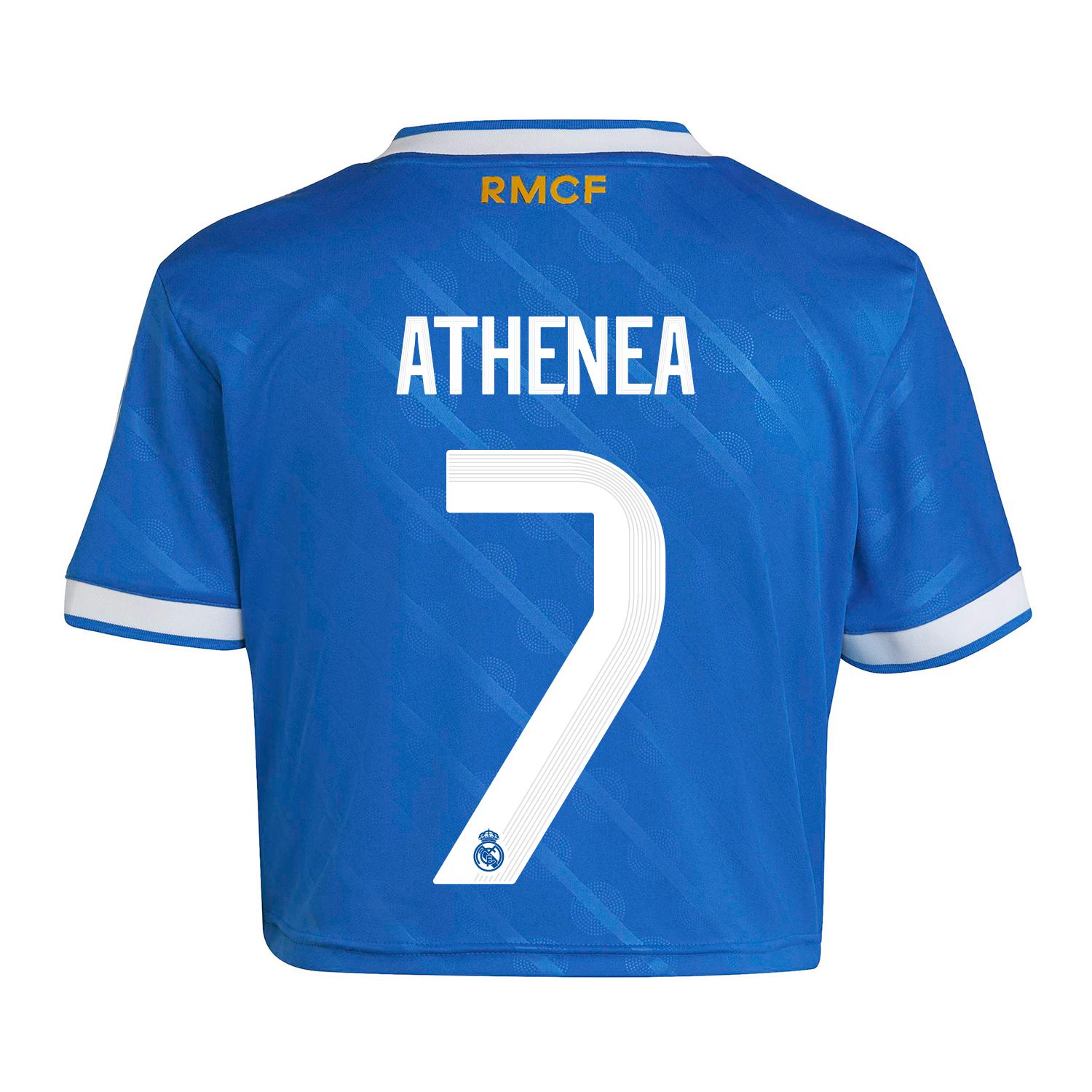 Womens Third Crop Shirt 25/26 Blue