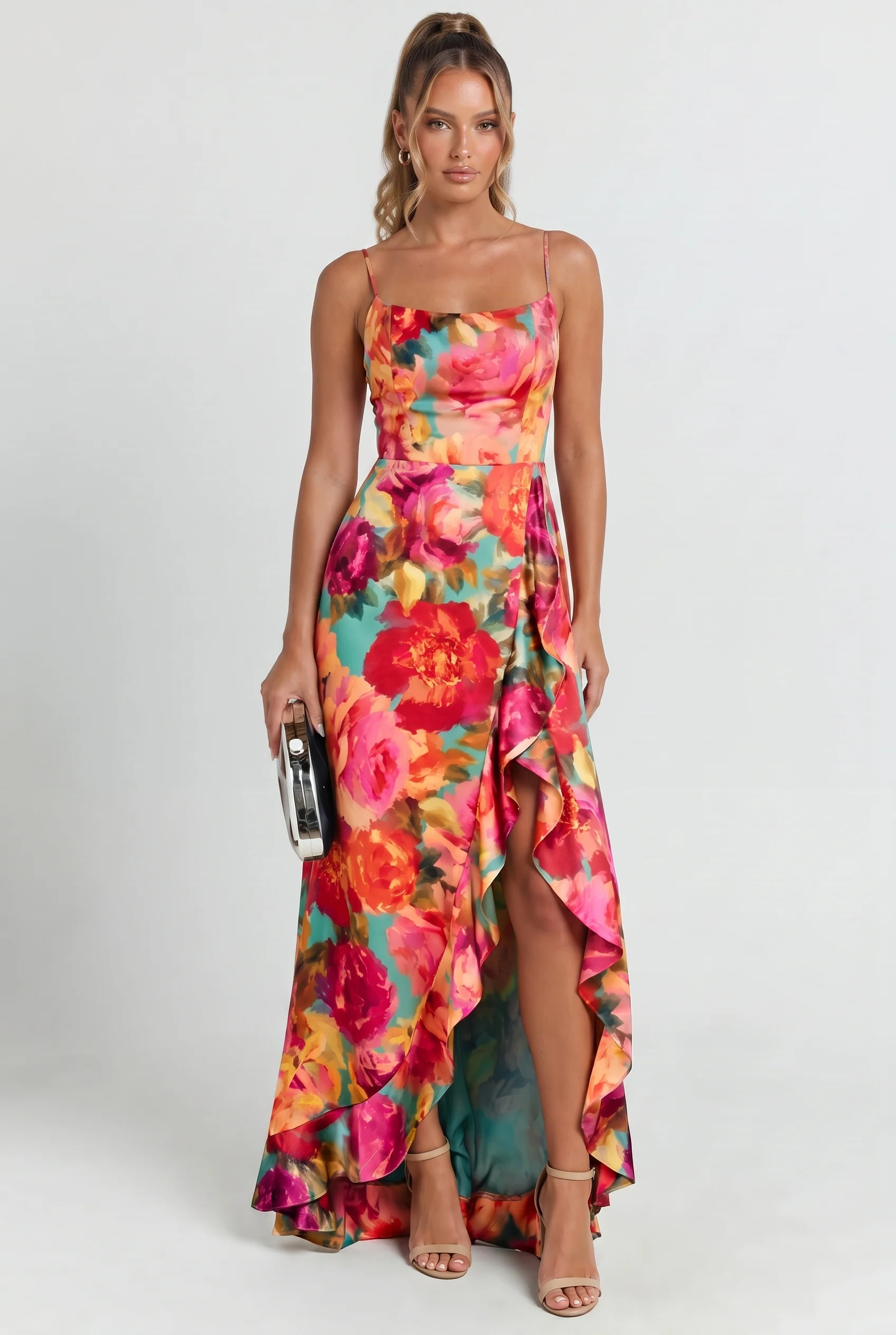 Destination Mallorca Floral Maxi Dress