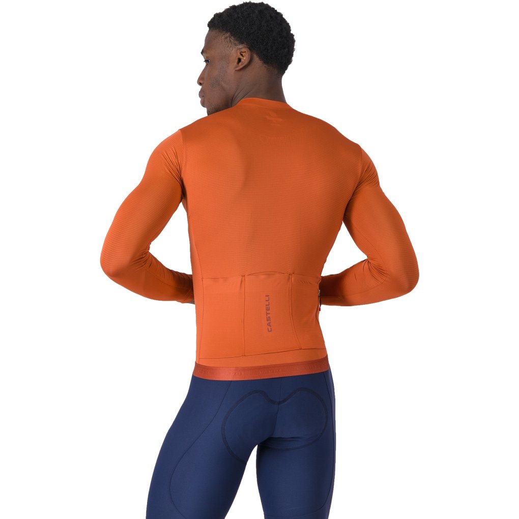 Castelli Espresso 2 Long Sleeve Jersey Men - paprika 655