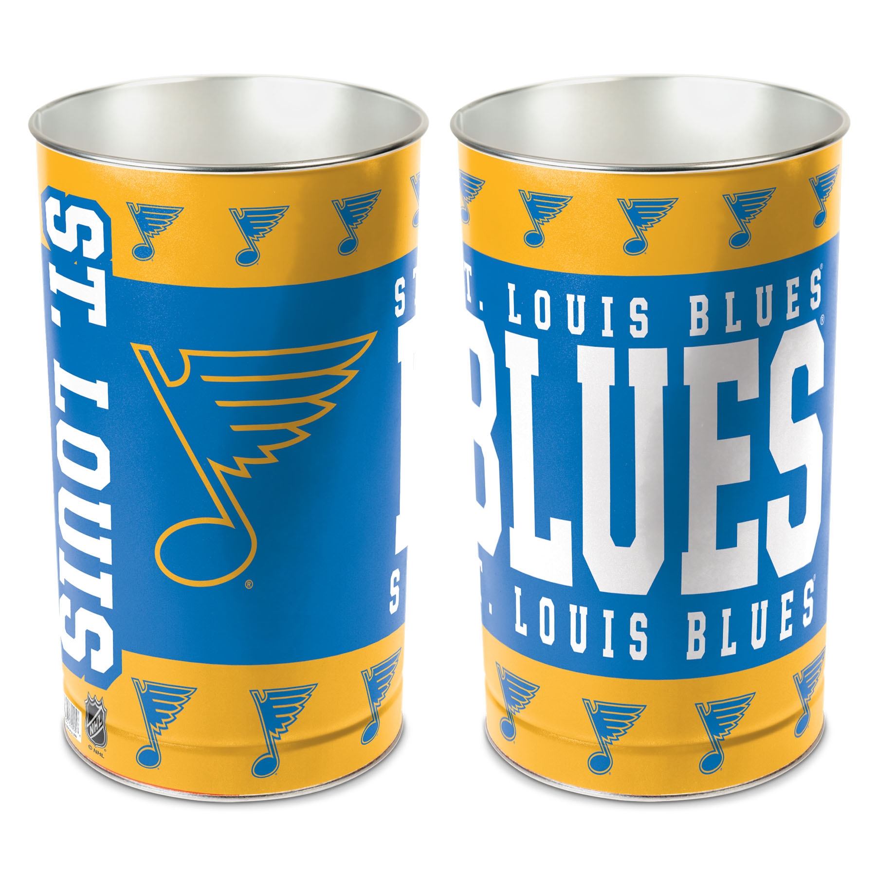St. Louis Blues WinCraft Metal NHL Wastebasket