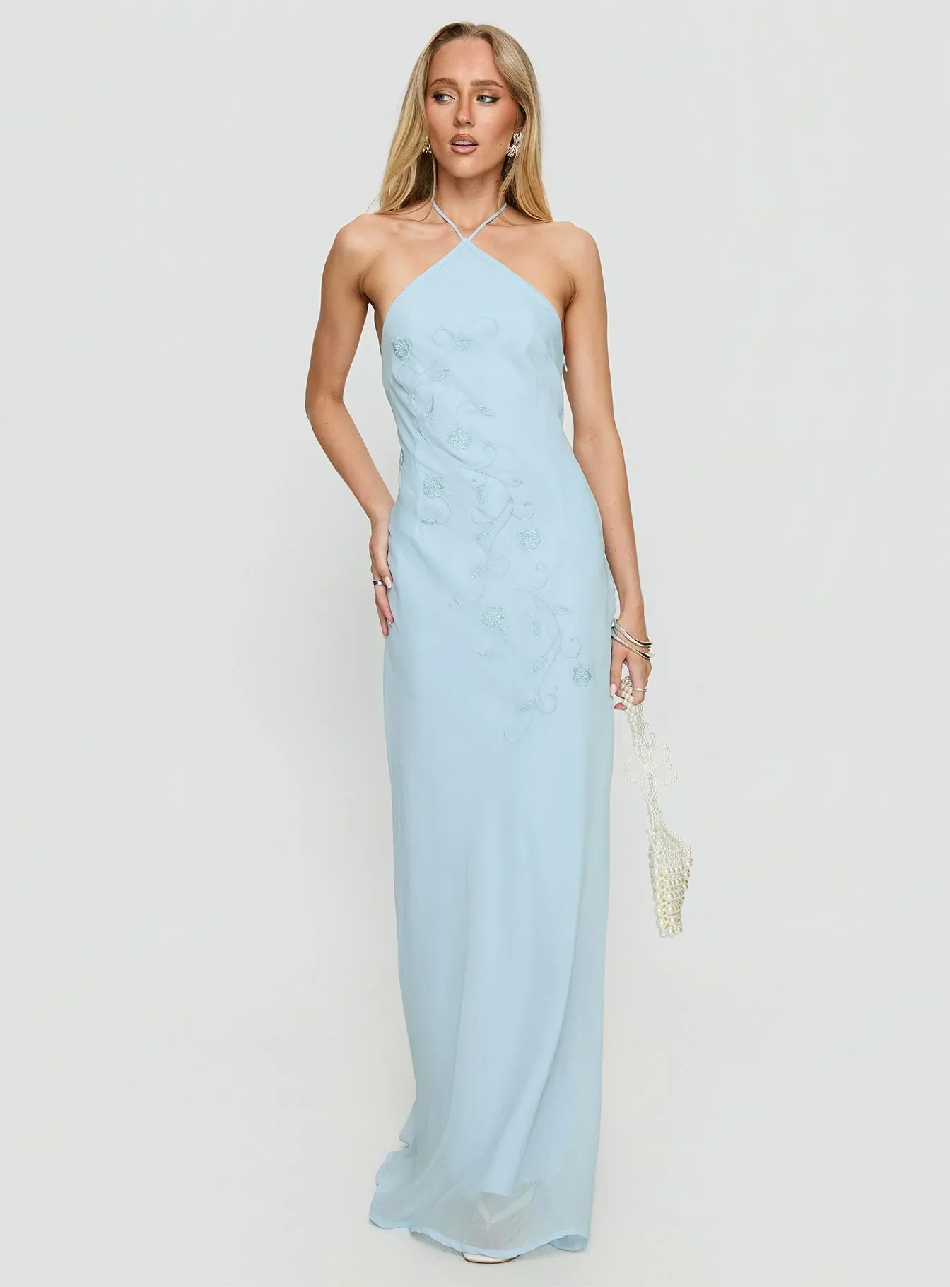Epilogues Arrowhead Maxi Dress Blue