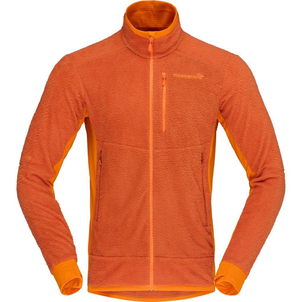 Norrona falketind warm1 active Jacket Men - Gold Flame/Exuberance
