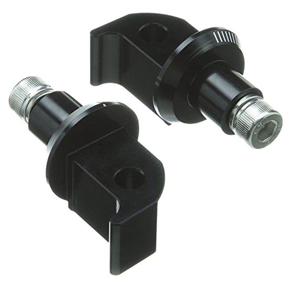 Puig Passenger footrest adapter for footrest - BlackRef: 6343N