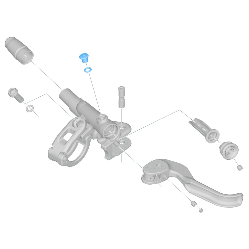 Shimano Bleed Screw for XTR Brake Lever - Y8WC98010