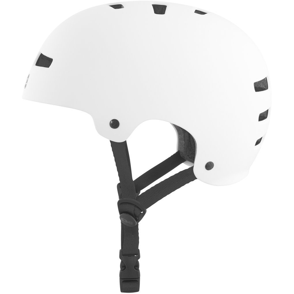 TSG Evolution Solid Color Helmet - satin white