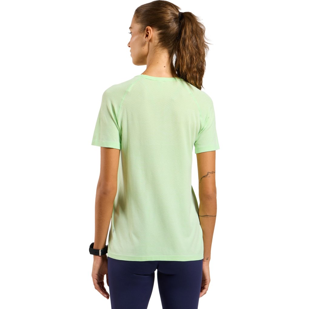 Odlo Essentials Seamless Running T-Shirt Women - ambrosia melange