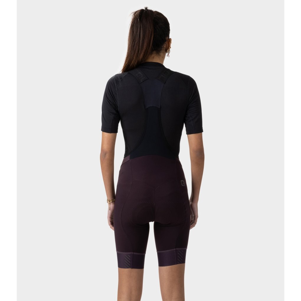 Alé PR-E Magic Colour Winter Bibshorts Women - blackberry purple