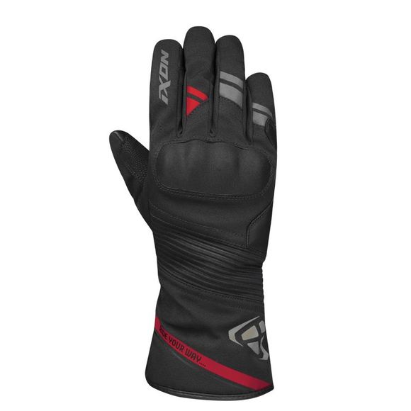 Ixon pro midgard gloves - black / redRef: IX1940