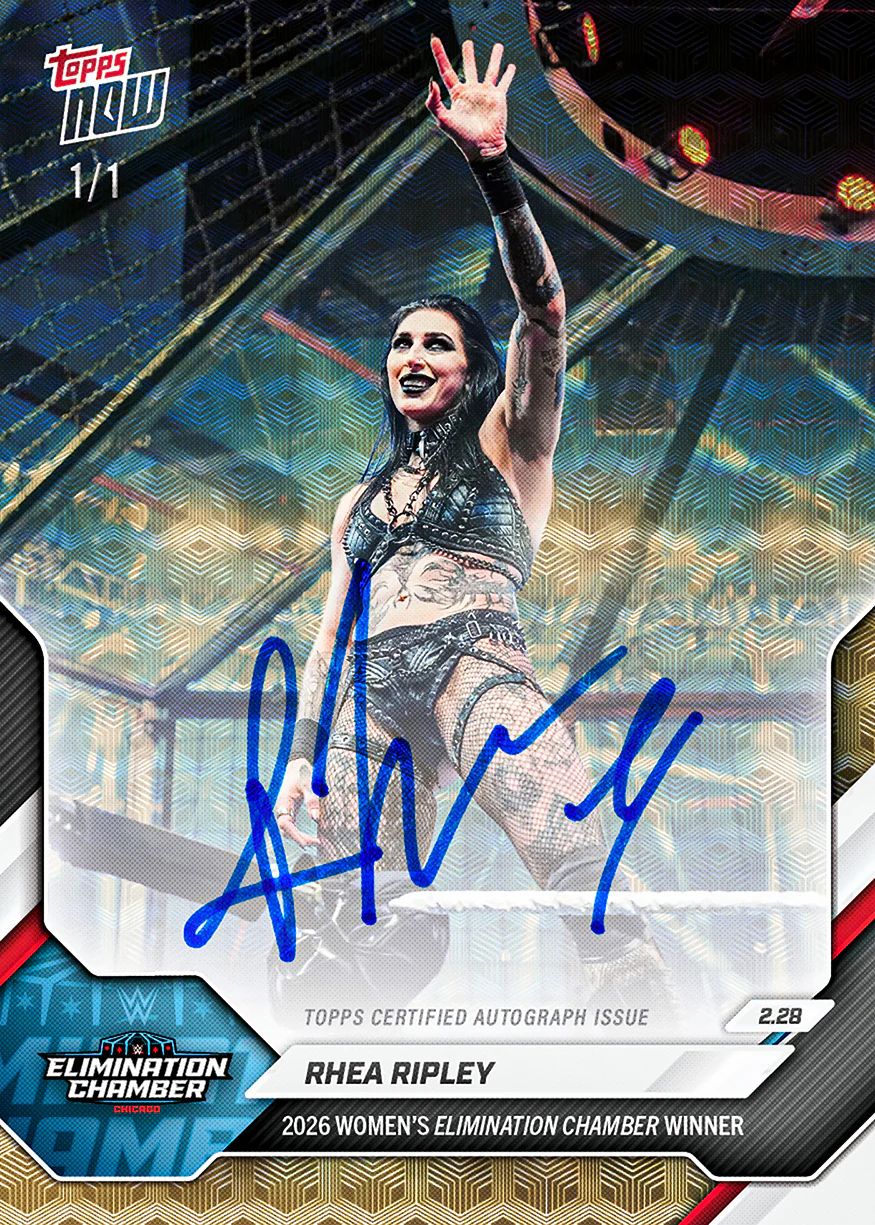 Rhea Ripley - 2026 WWE Topps NOW® - Card 22 - PR: 3702