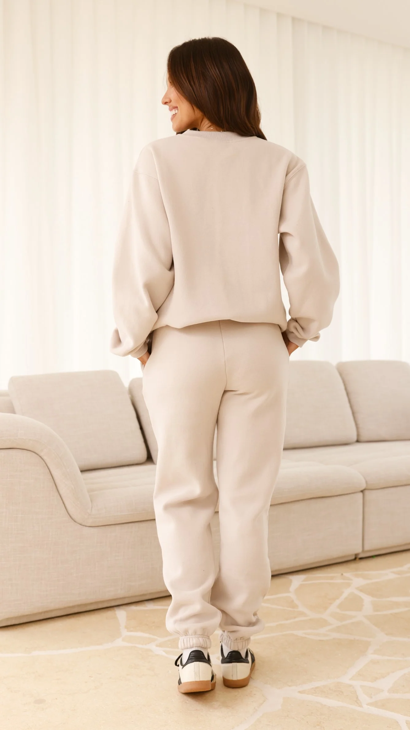 Billy J Trackie Pants - Beige