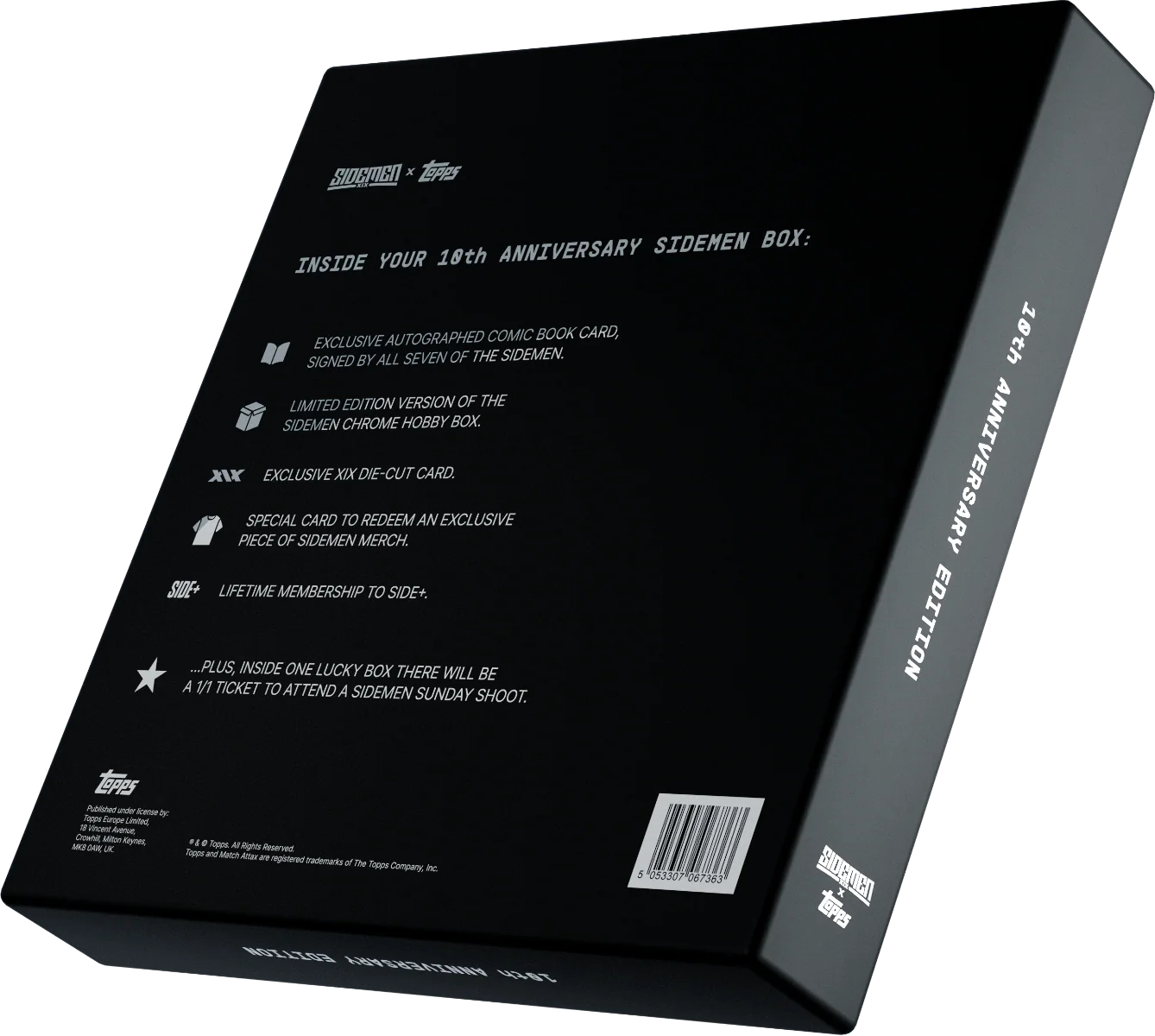 Topps x Sidemen – 10th Anniversary Premium Box