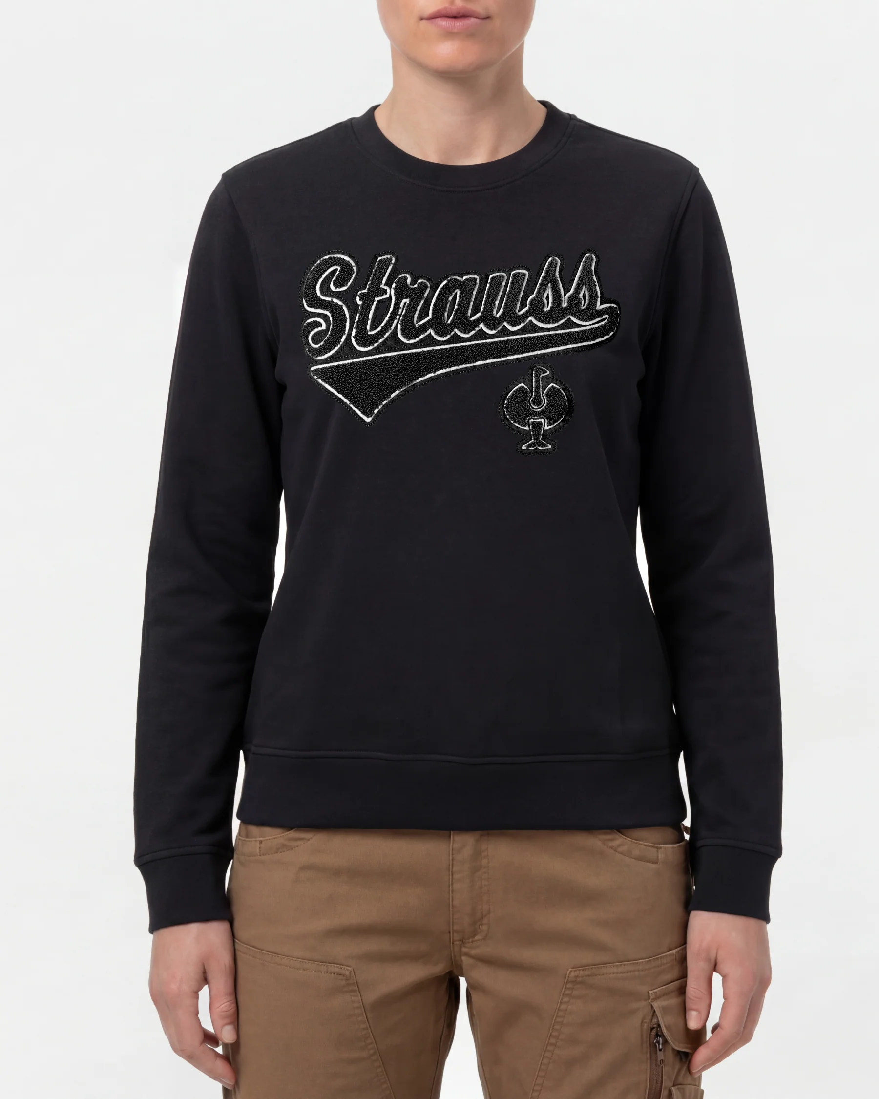 Women's Artwork Crew Neck Sweatshirt e.s.e:pic