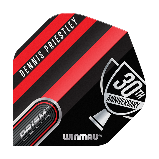 Winmau Prism Delta Dennis Priestley Diamond 3-Zero No2 Standard Flights