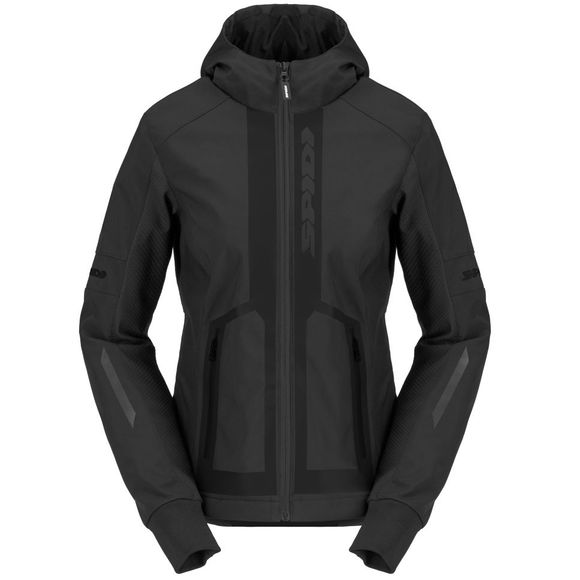 Spidi HOODIE ARMOR EVO 2 LADY Motorcycle Jacket - BlackRef: SPI0774