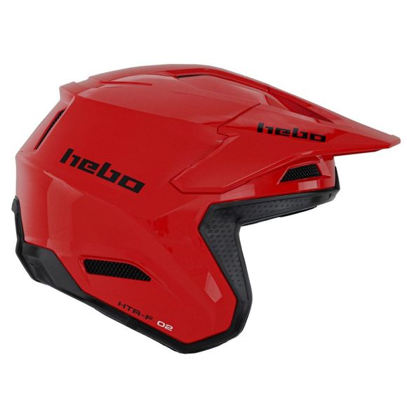 Hebo ZONE PRO MONOCOLOR 2024 Trials Helmet - RedRef: HBO0408