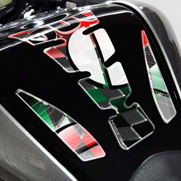 Puig WINGS DUCATI Tank Protector - Universal - RedRef: Pui0223 / 4719R