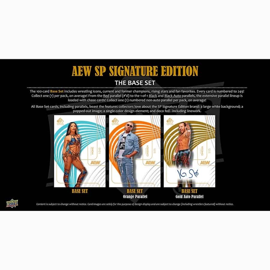 2025 Upper Deck AEW SP Signature Edition All Elite Wrestling Hobby Box
