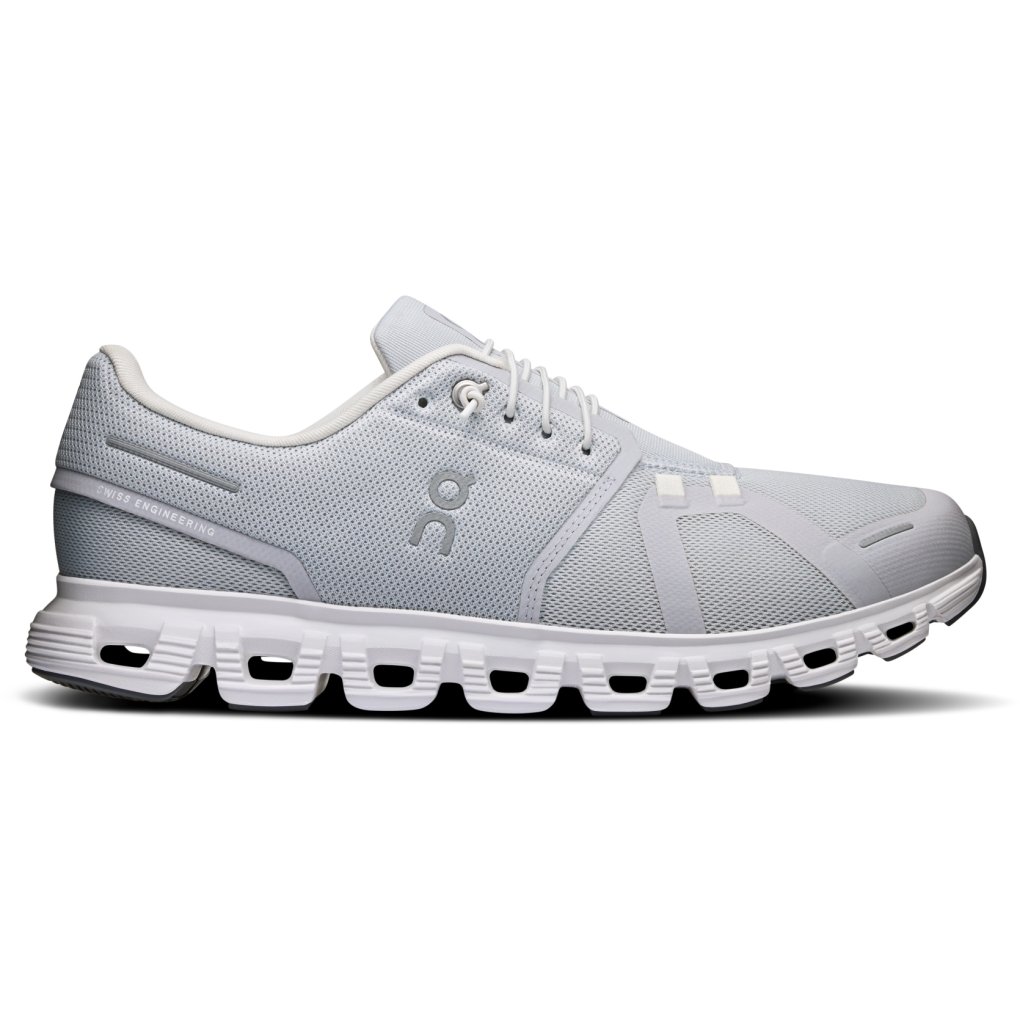 On Cloud 6 Shoes Men - Glacier | White