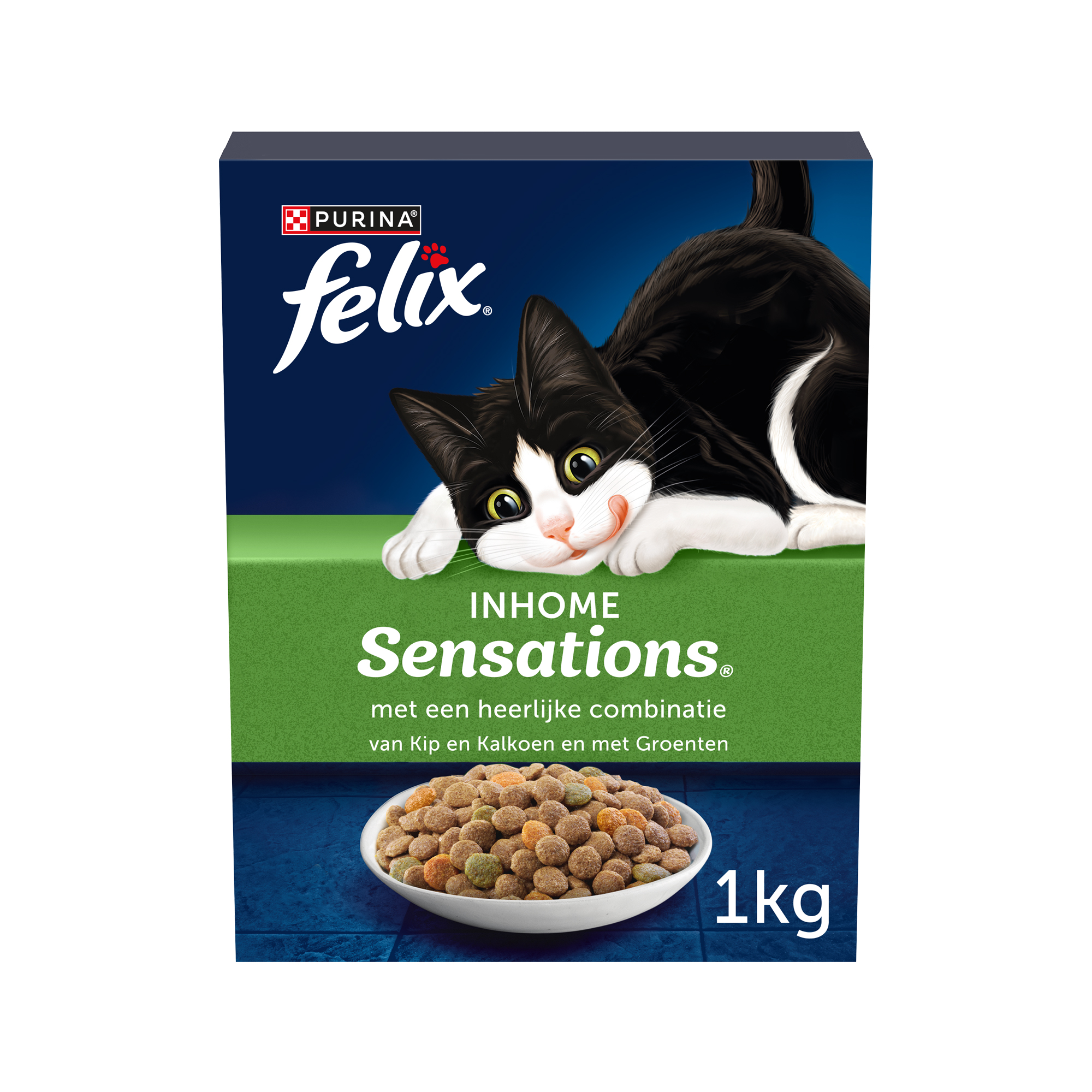 Felix Inhome Sensations - Chicken, Turkey and Vegetables - 1 kg