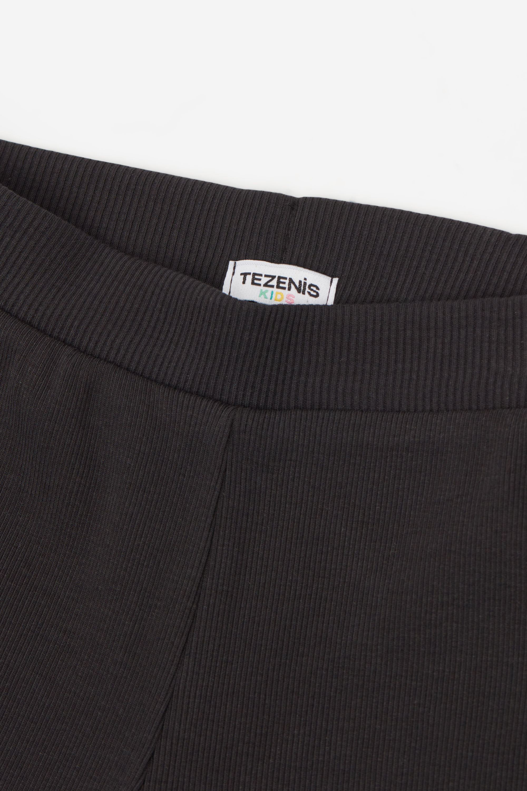 Girls’ Ribbed Cotton Palazzo Trousers