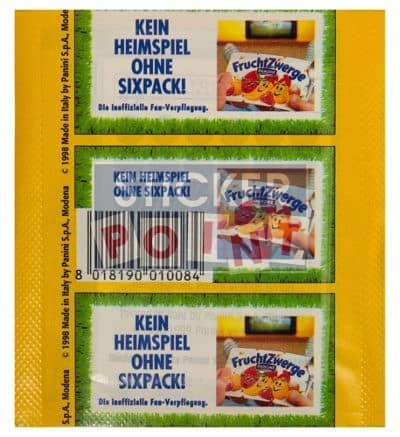 Panini Fussball 99 Packet - original With 5 Stickers