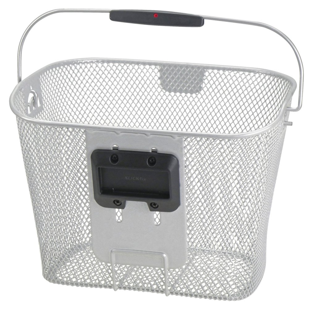 KLICKfix Uni 0397 Handle Bar Basket - 16L - silver