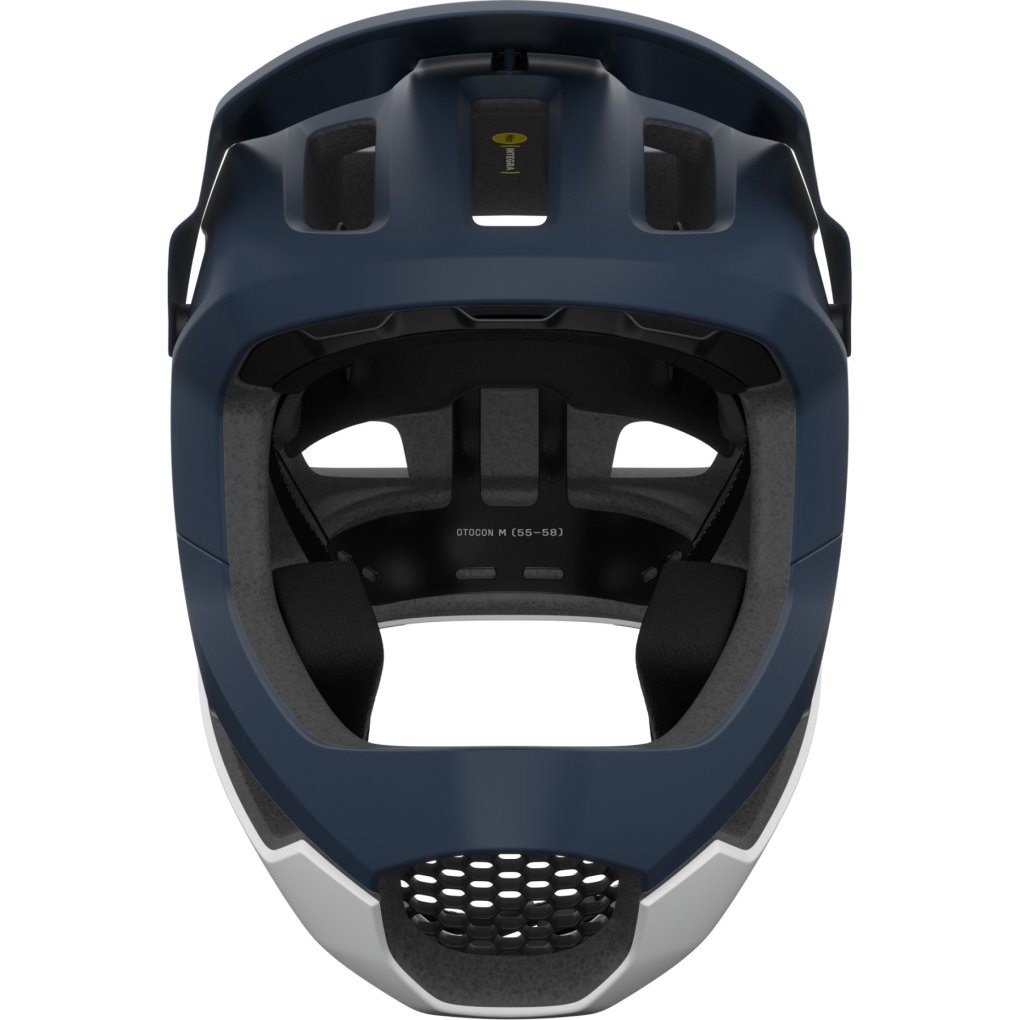 POC Otocon Race MIPS Helmet - 8819 Apatite Navy Matt/Hydrogen White Matt
