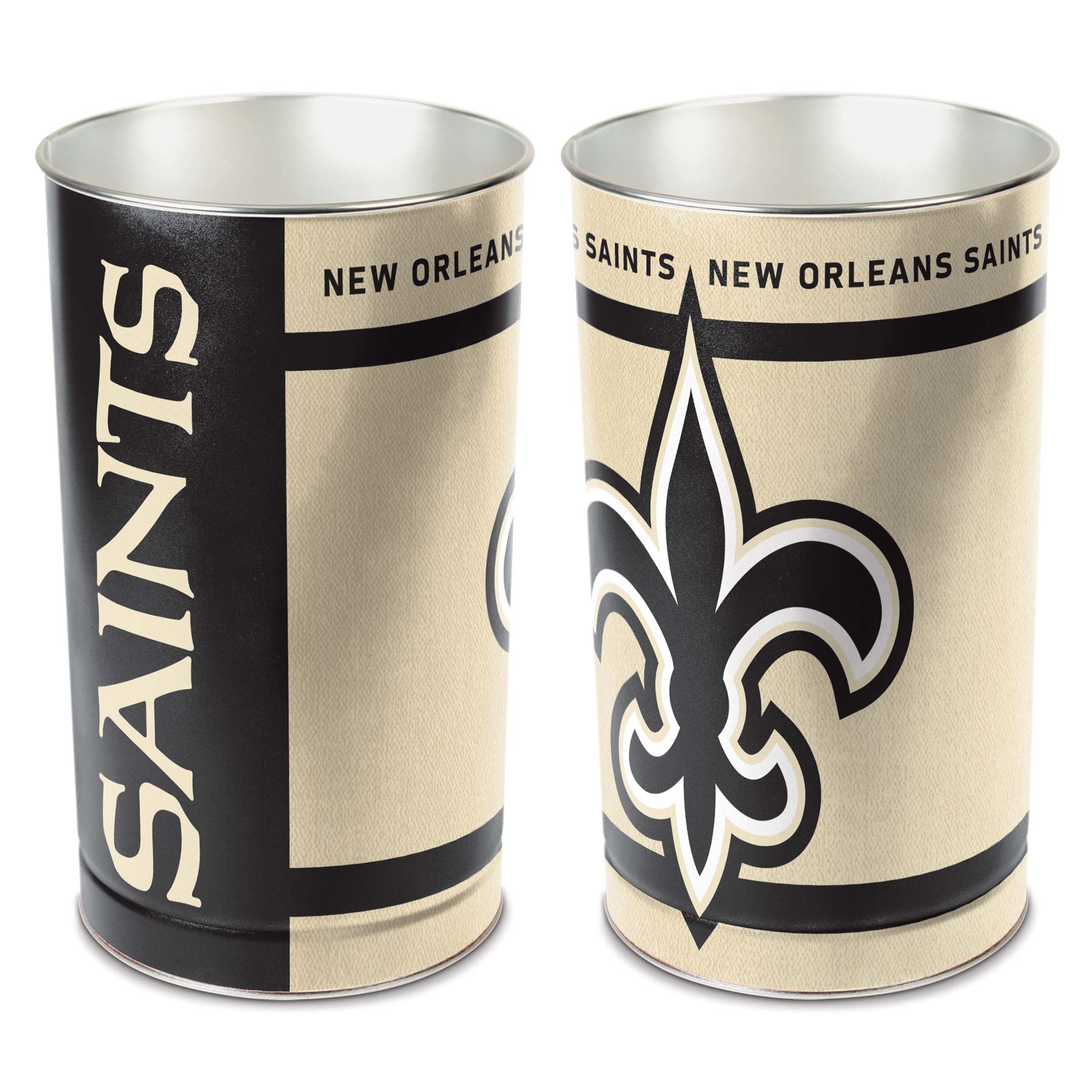 New Orleans Saints Team Logo NFL Wastebasket