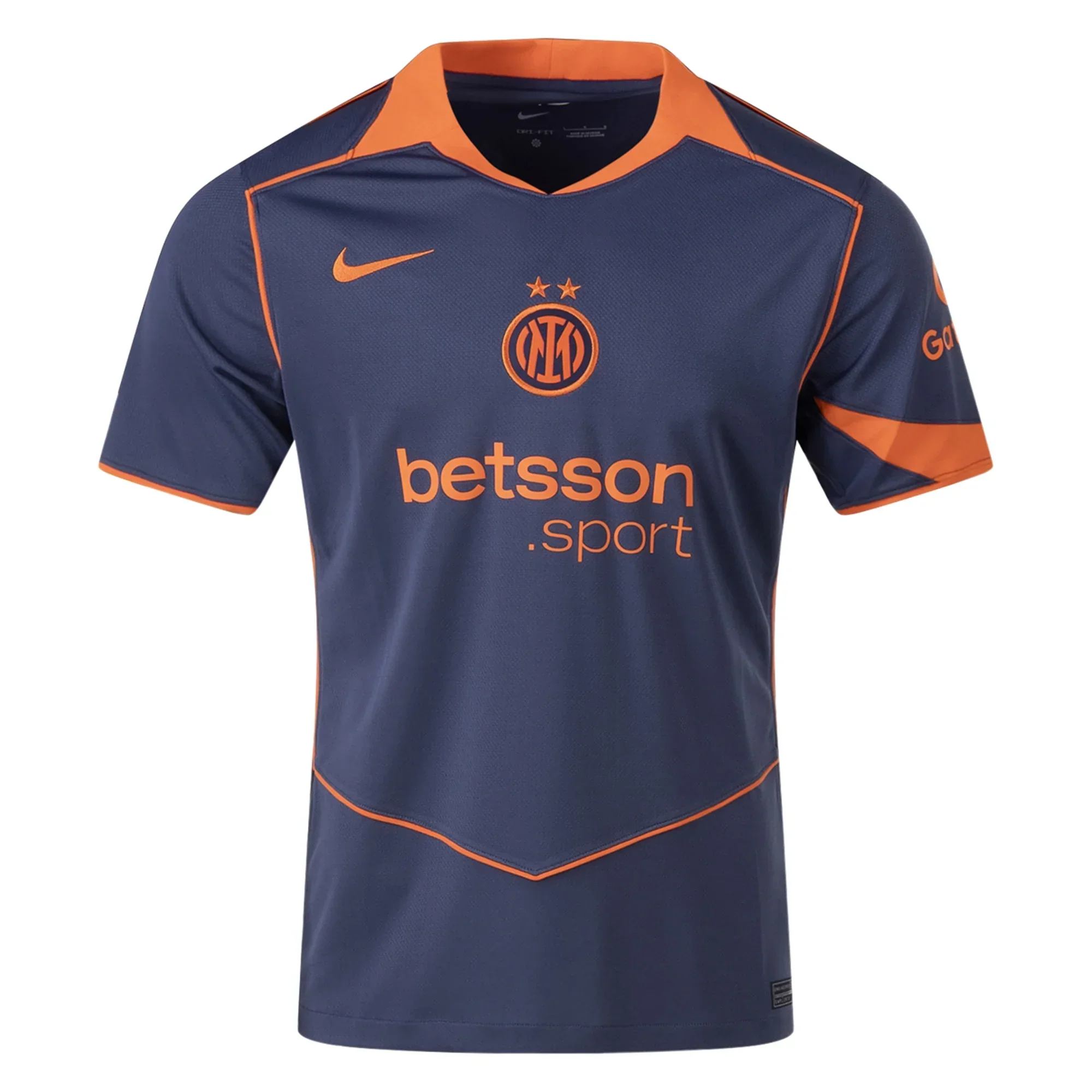 Inter Milan T90 Third Jersey 25/26 (Thunder Blue/Safety Orange)