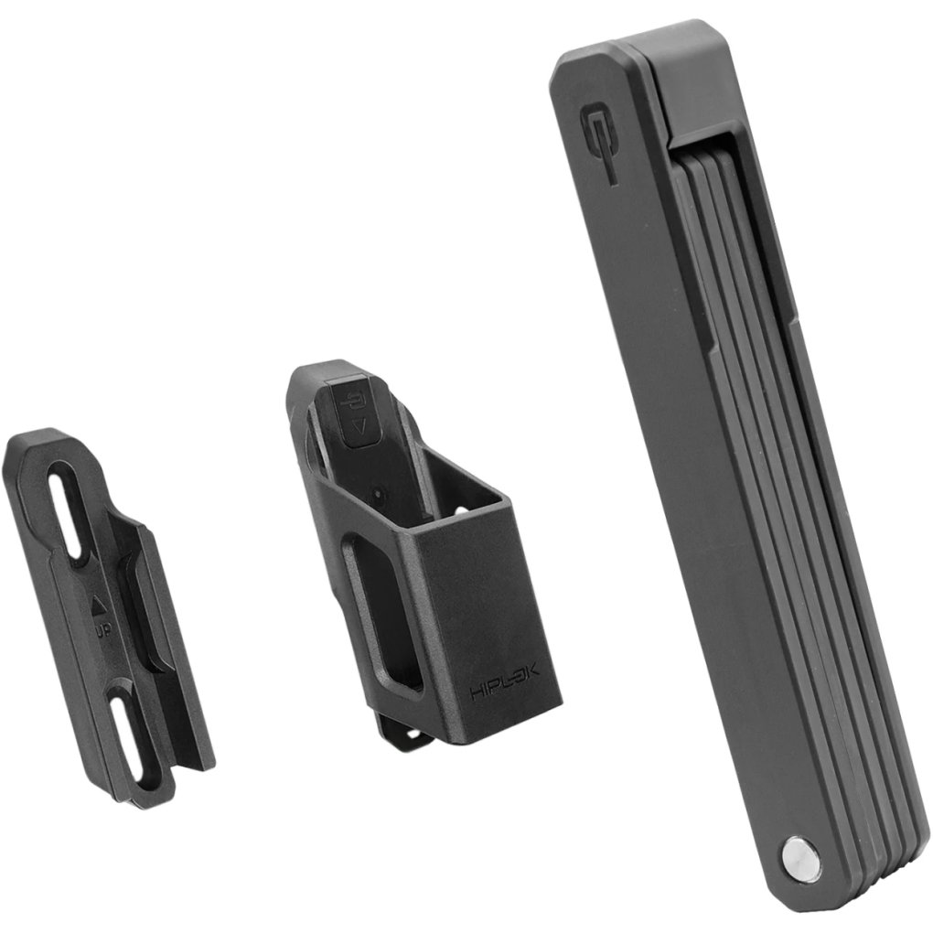 Hiplok Switch Folding Bike Lock 105cm - all black