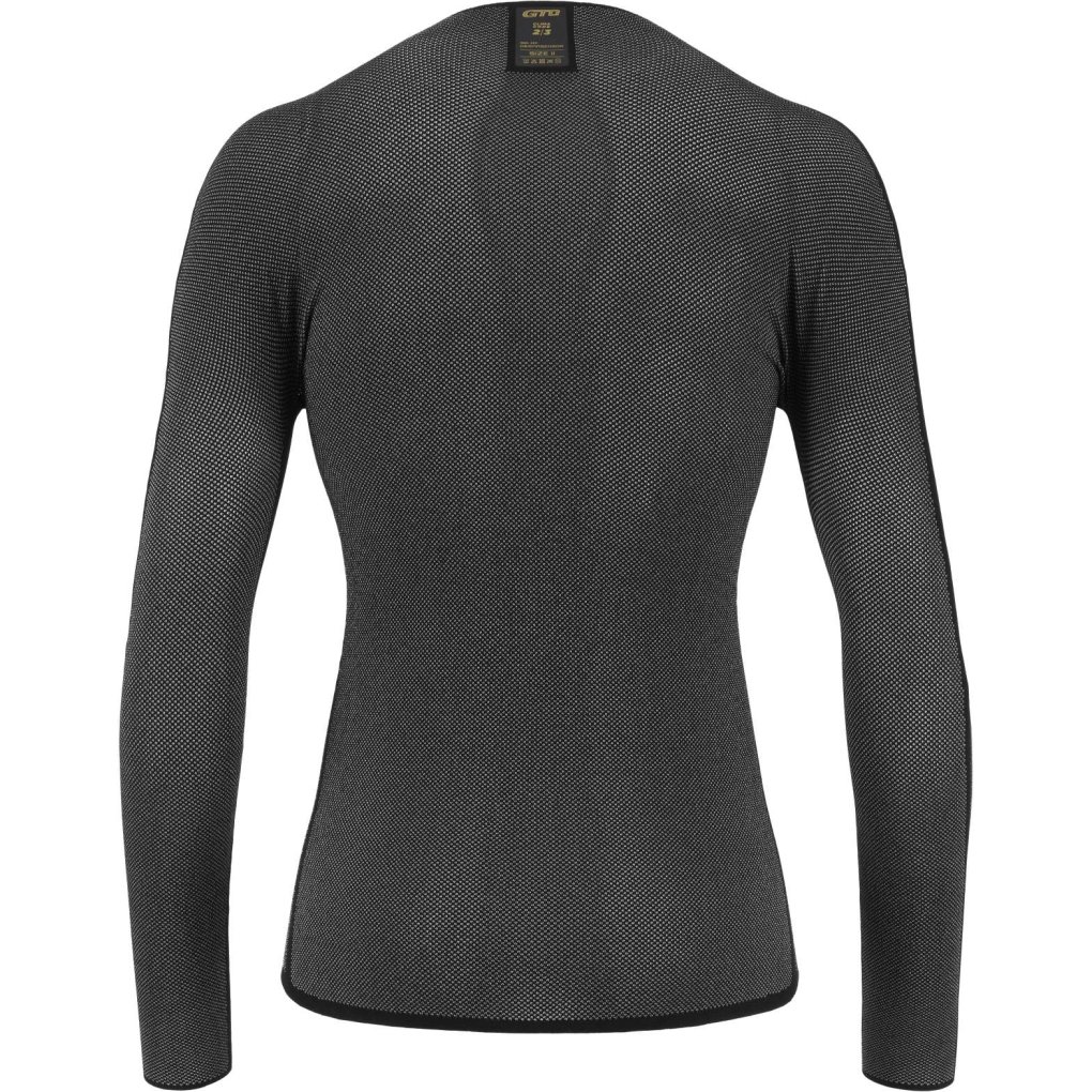 Assos GTO DermaSensor Spring Fall Long Sleeve Baselayer Men - black series