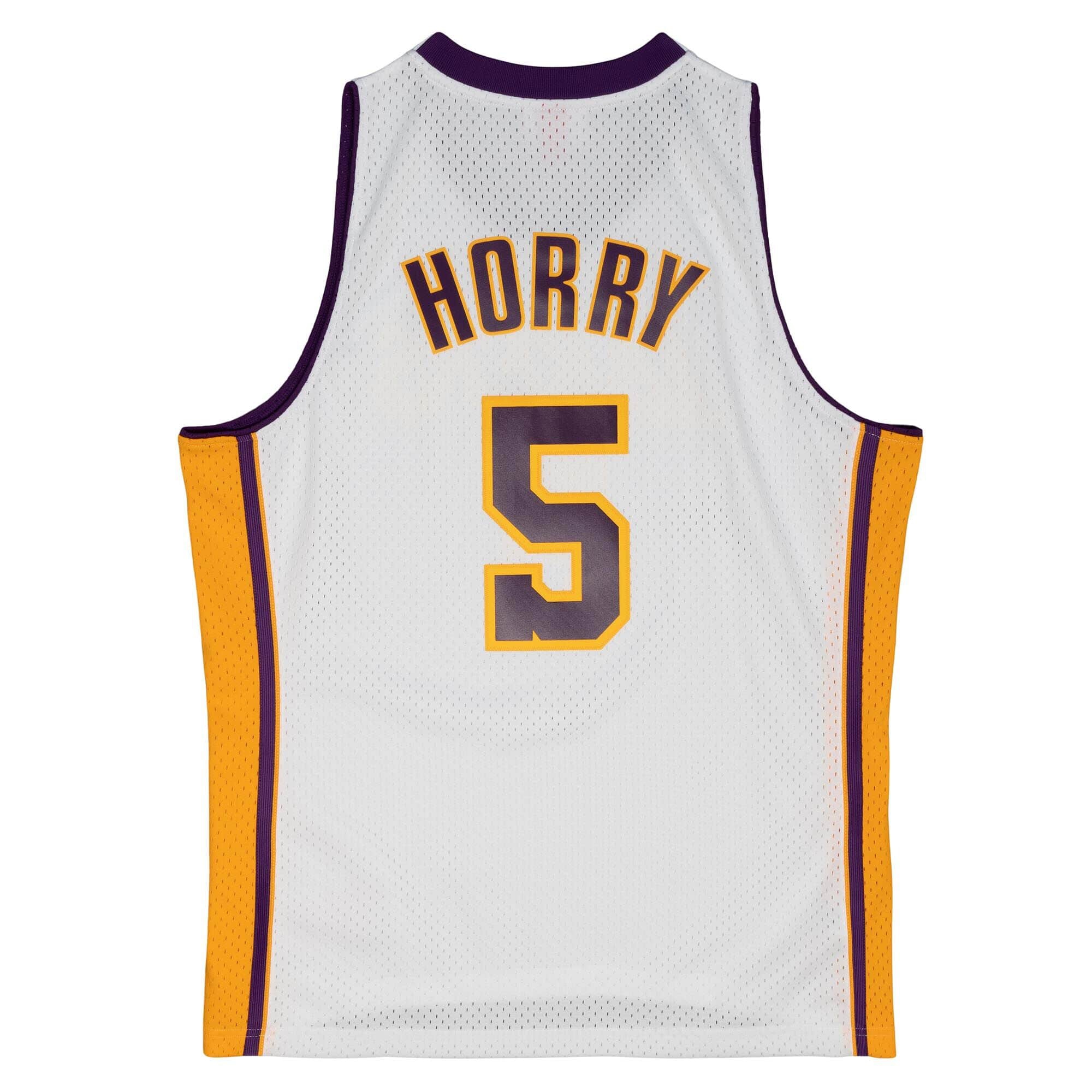 Robert Horry #5 Los Angeles Lakers 2002-03 Mitchell & Ness Swingman NBA Jersey White