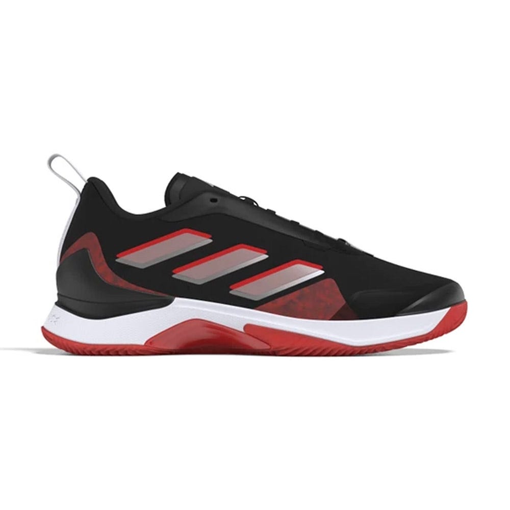 ADIDAS AVACOURT CLAY BLACK RED WOMEN'S HQ8409