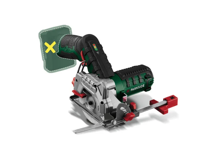 PARKSIDE® Scie circulaire + batterie + chargeur + lames de scie