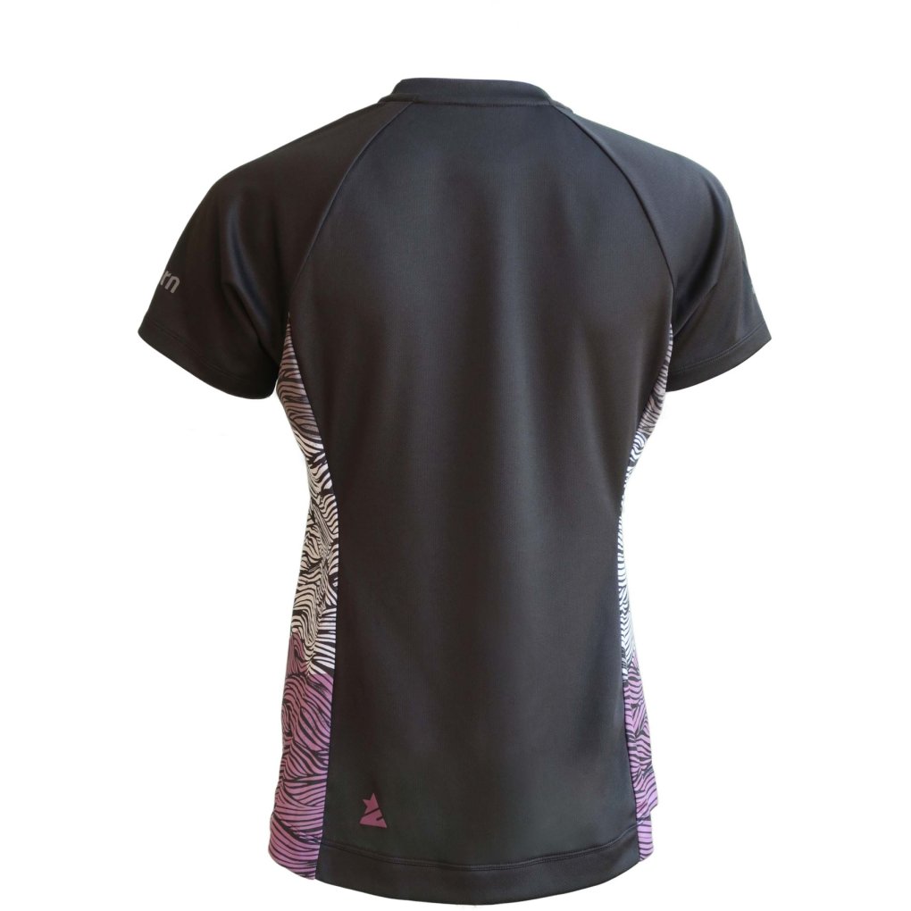 Zimtstern Braapz Short Sleeve MTB Shirt Women - Pirate Black