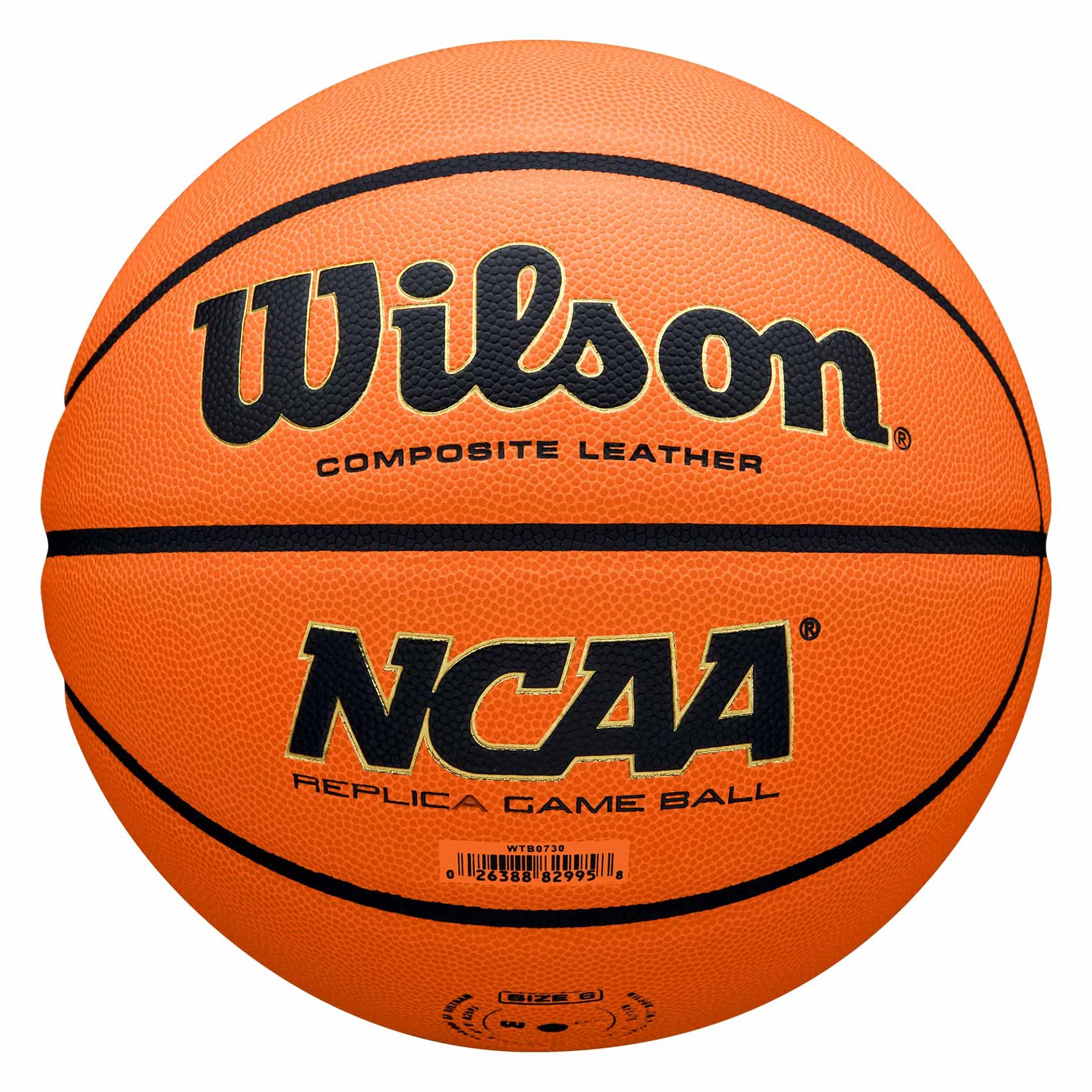 Wilson NCAA Replica Game Basketball (Size 7)