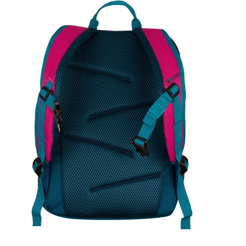Trollkids Skjorta Pack 15L Kids - Bright Pink/Harbor Blue/Madeira Blue