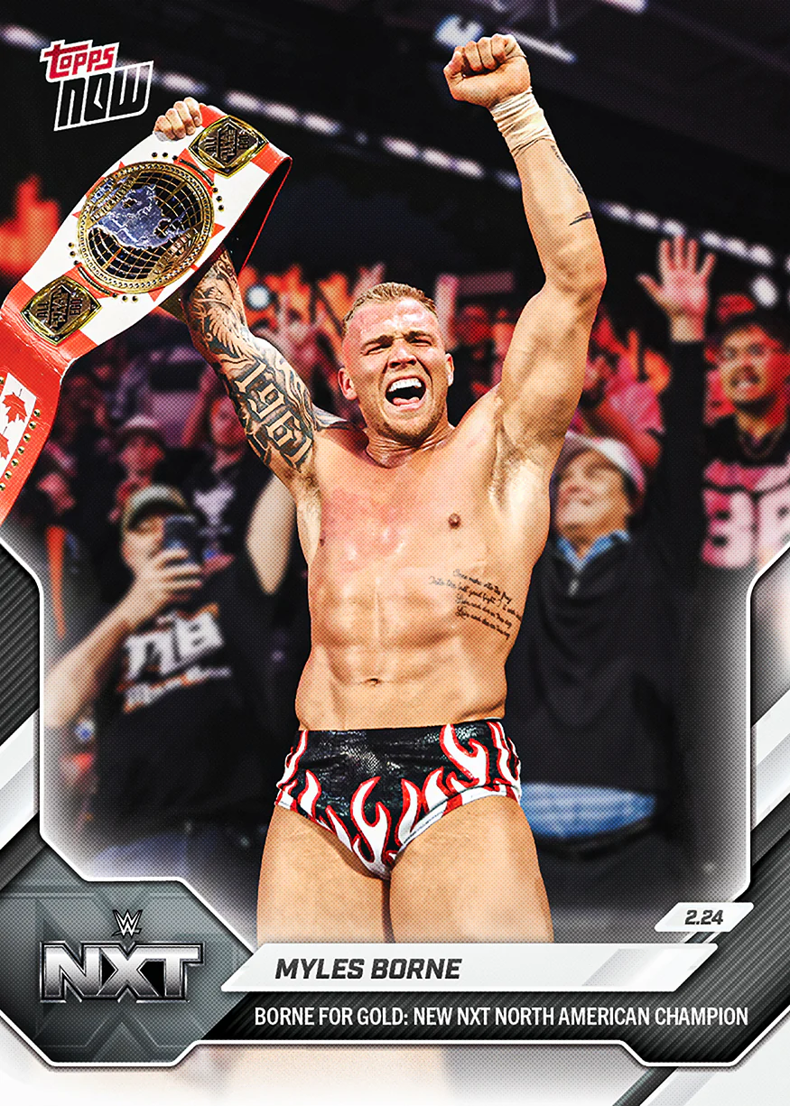Myles Borne - 2026 WWE Topps NOW® - Card 20 - PR: 622