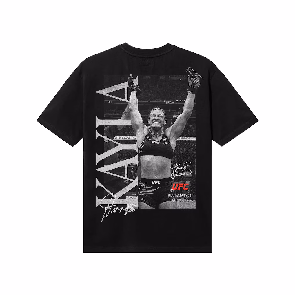Men's UFC Black Kayla Harrison Graphic T-Shirt