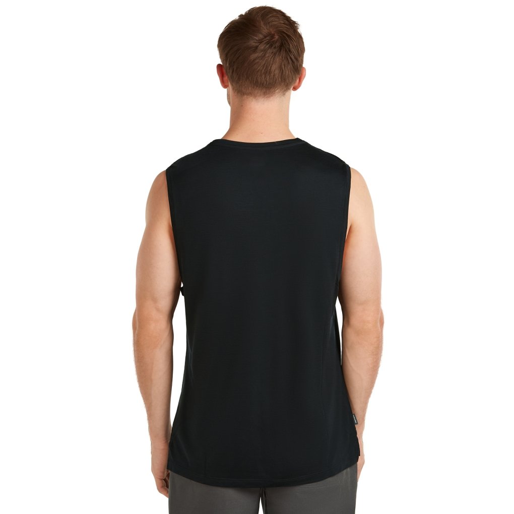 Icebreaker Merino 125 Cool-Lite™ Sphere Tank Top Men - Black