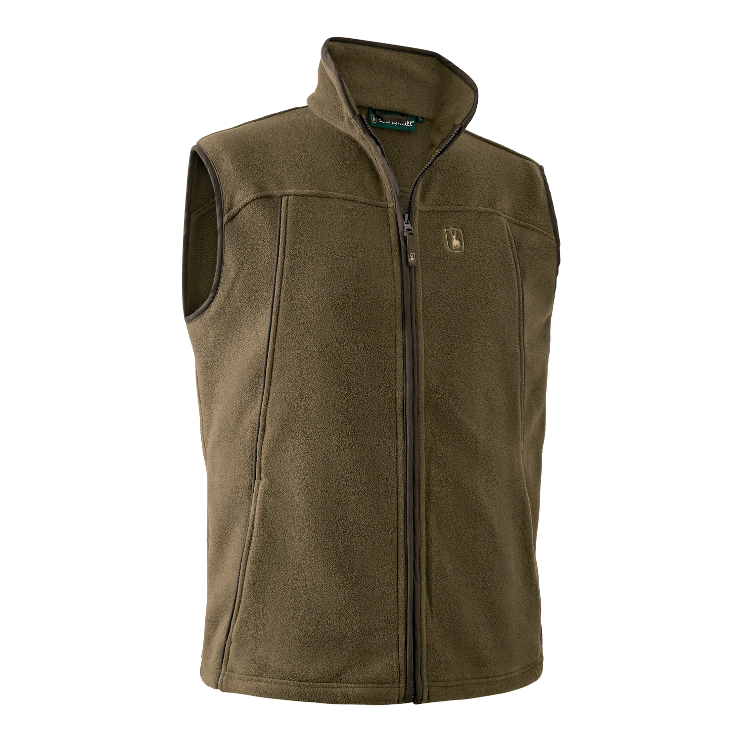 Deerhunter Eagle Fleece Vest For Men (Tarmac Green)