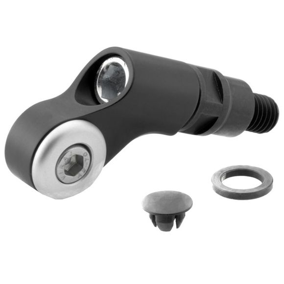 Rizoma Mirror Mount Mirror Adapter BS820B - BlackRef: RZ0865 / BS820B