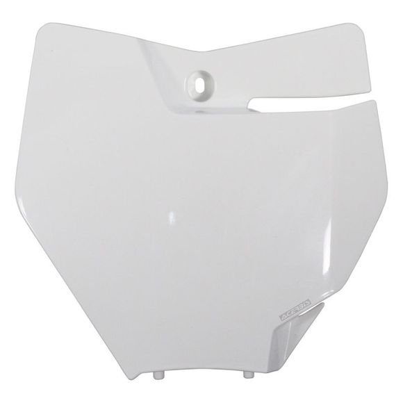 Acerbis white front plateRef: AE1264 / 0021748.030