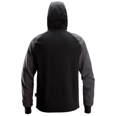 Two-Coloured Half-Zip Hoodie