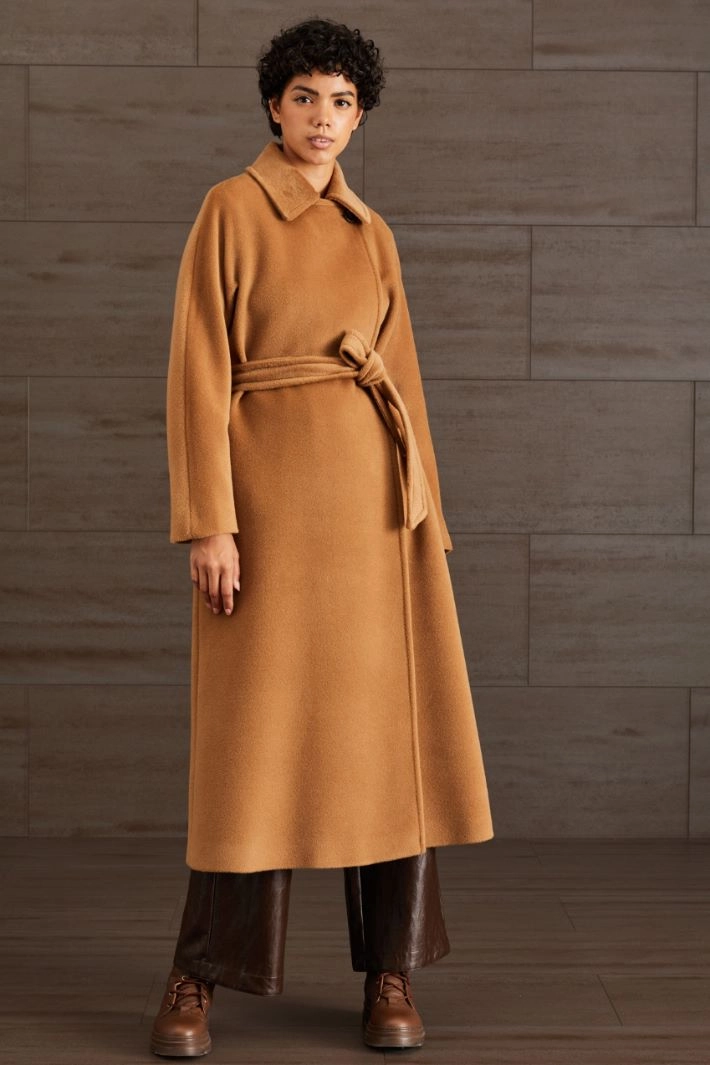 Wool coat - CAMEL