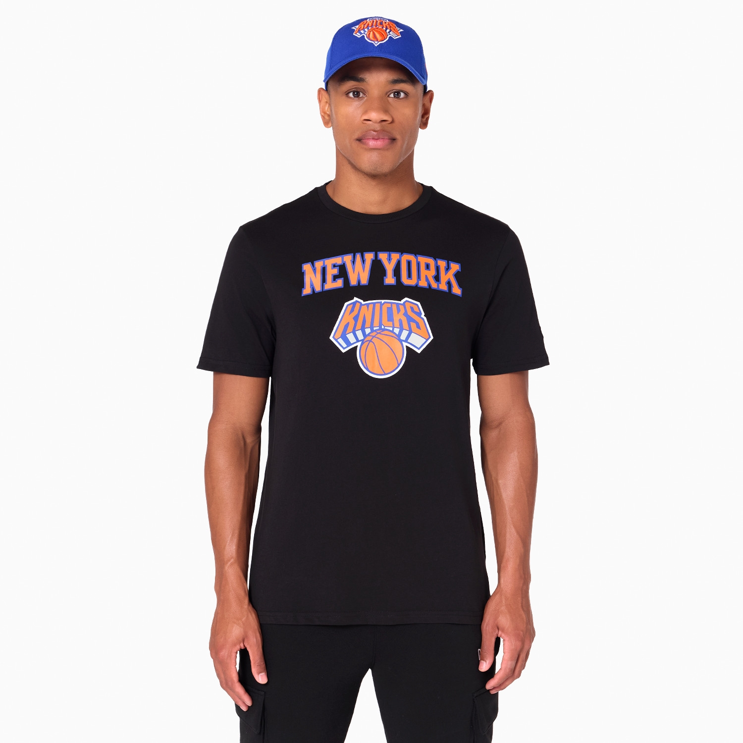 New York Knicks Team Logo New Era NBA T-Shirt