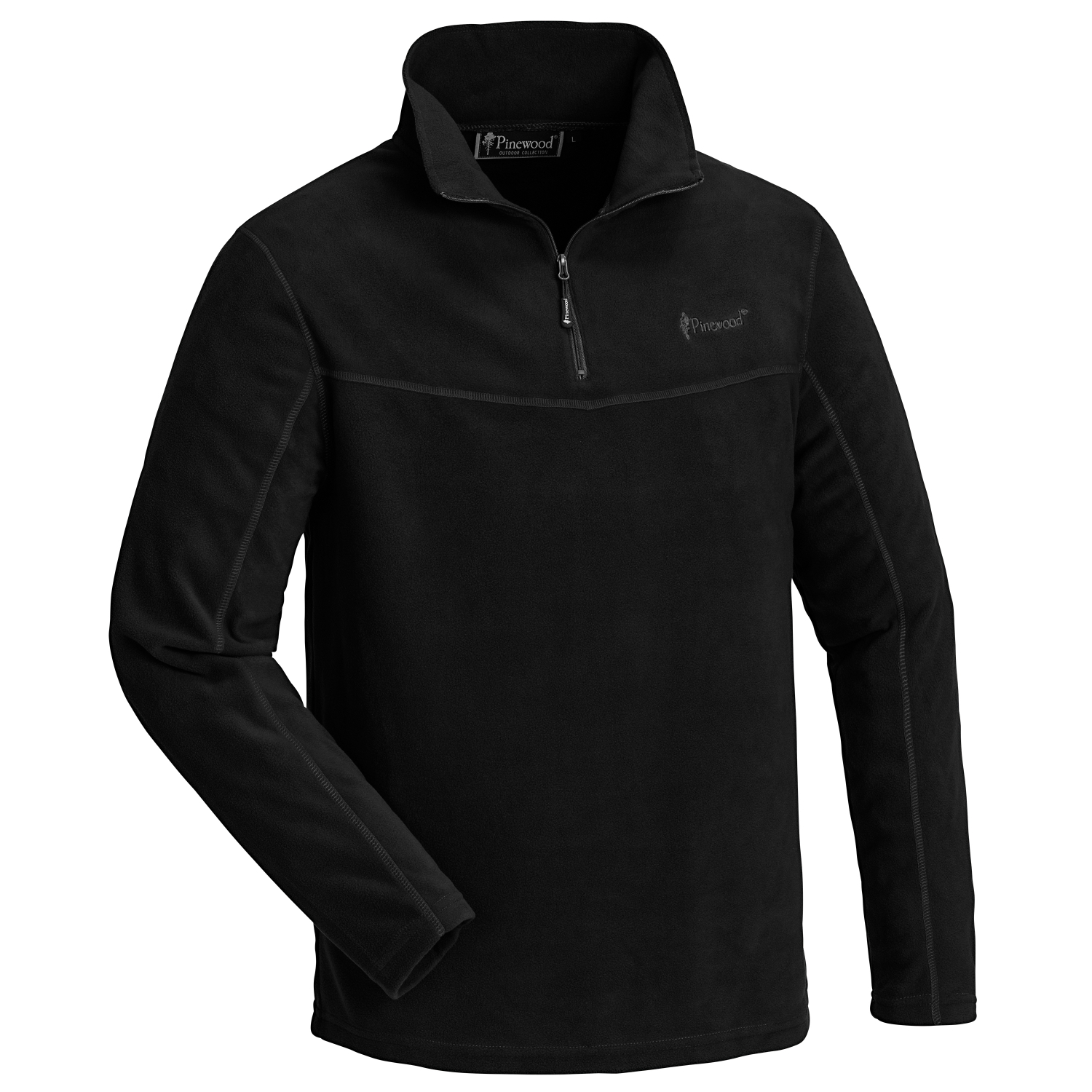 Pinewood Tiveden Fleece Sweater Men (Black)