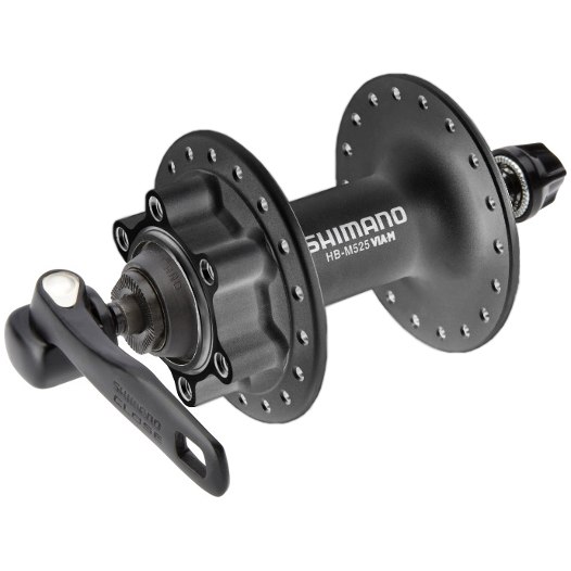 Shimano HB-M525A Disc Front Wheel Hub - Disc - QR 9x100mm - black