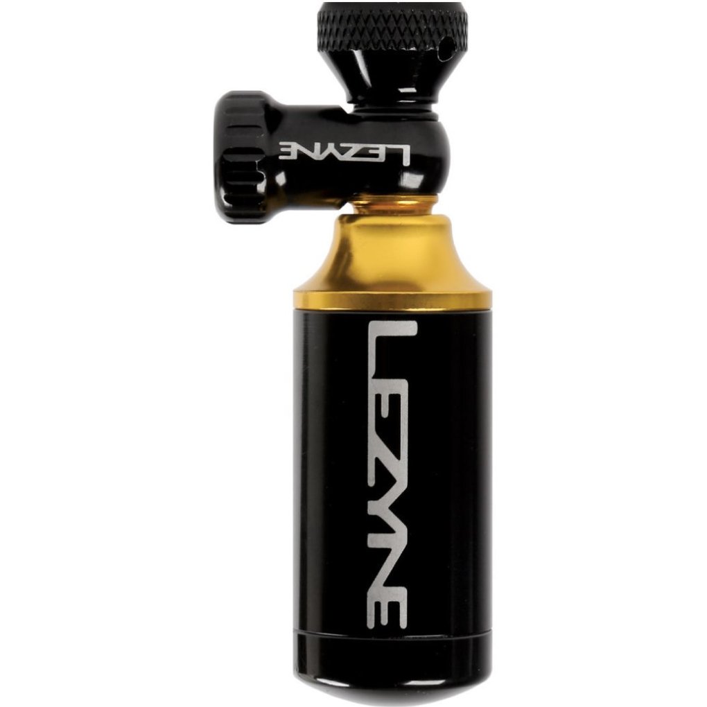 Lezyne Tubeless CO2 Blaster 2in1 Pump & Repair Tool - black/gold