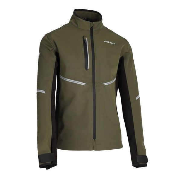 Veste enduro Acerbis X-DURO WATERPROOF 2024 - Vert / VertRef : AE5421
